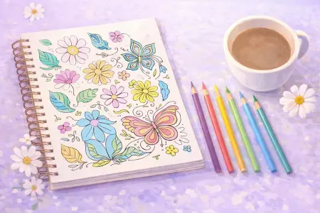 Coloring books for adults relaxation and stress relief