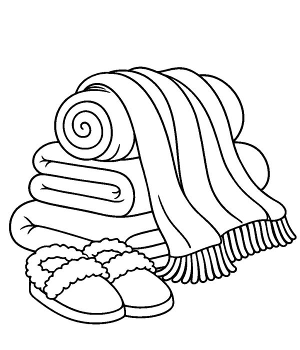 cozy coloring pages for adults soft blankets coloring page printable cozy comfort coloring pages for adults relaxing design